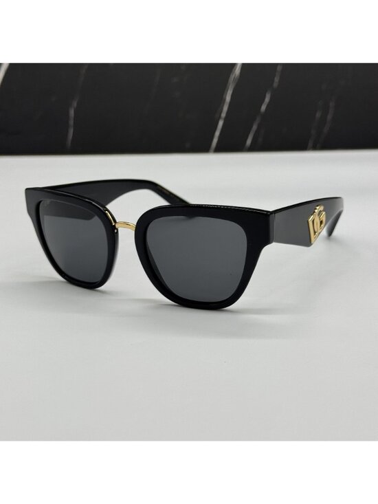 Dolce&Gabbana DG4437 501/87 Black Women Sunglasses Authentic NEW